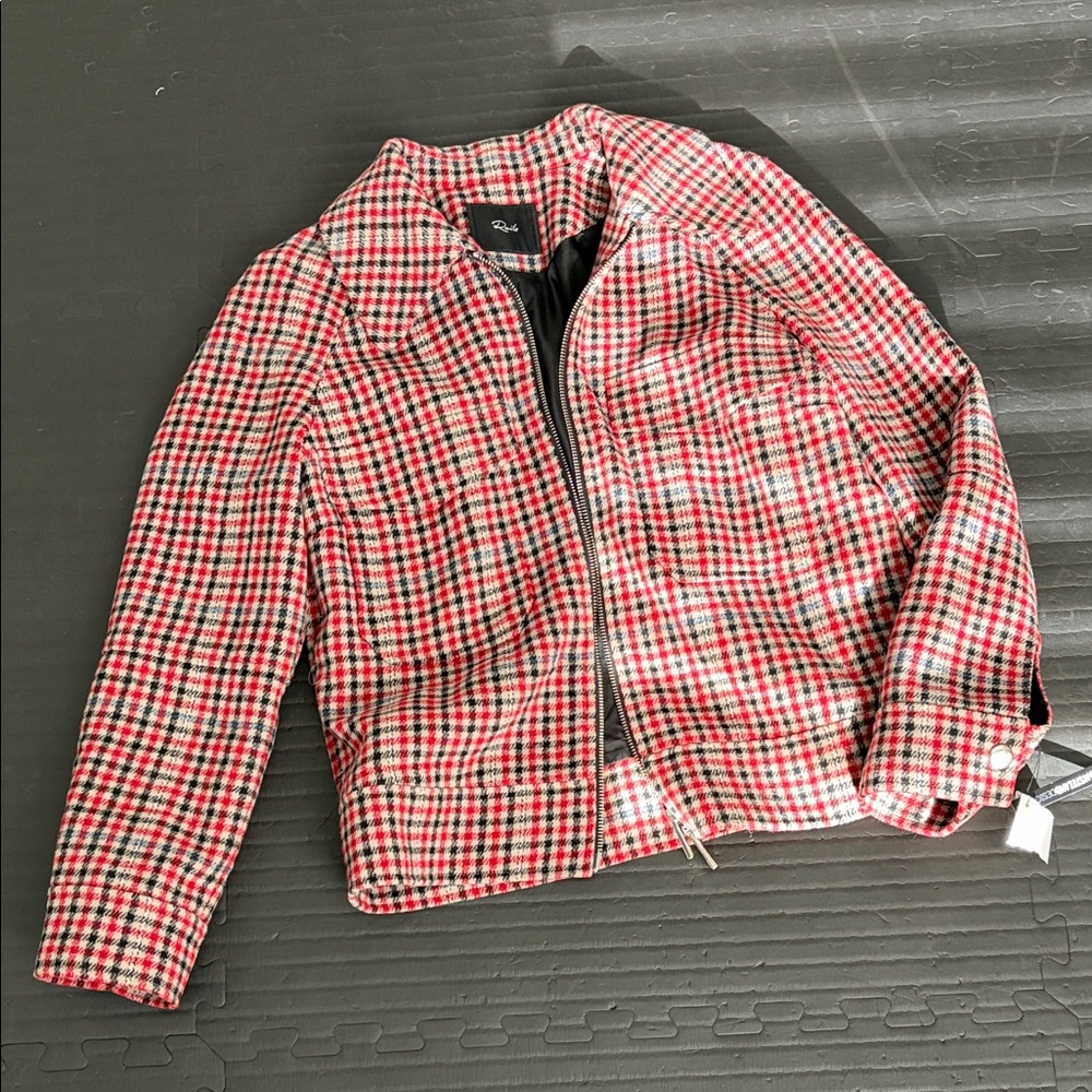 Rails Crimson Mini Checkered Jacket